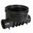 Fond PP noir DN400