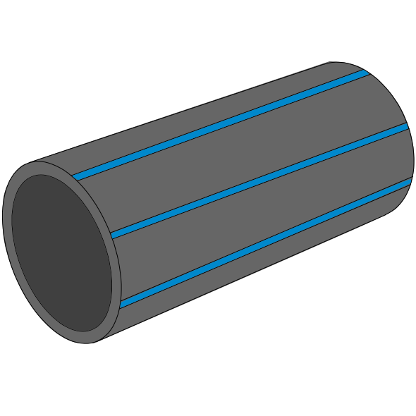 Tube PE100 RC HYDRO SDR11 S5 PN16 Ø110