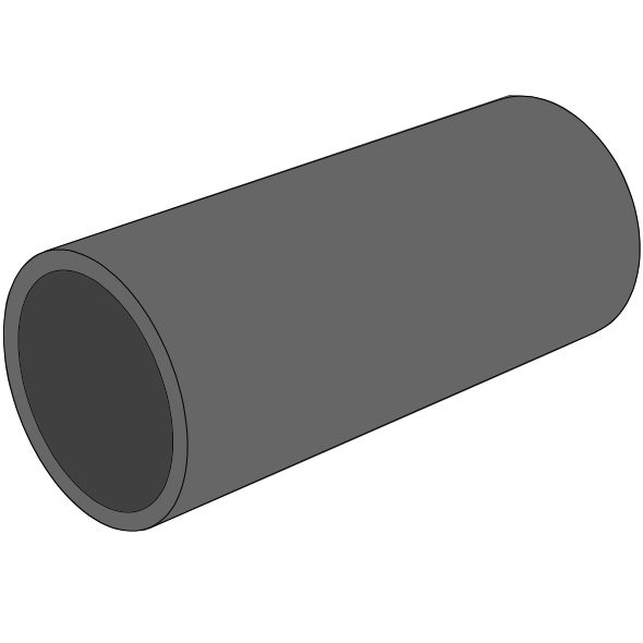 Tube PE100 Pression noir SDR11 S5 PN16 Ø25