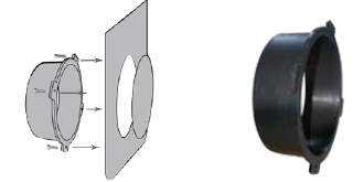 Adaptateur de sortie pour caniveau SABdrain Ø40