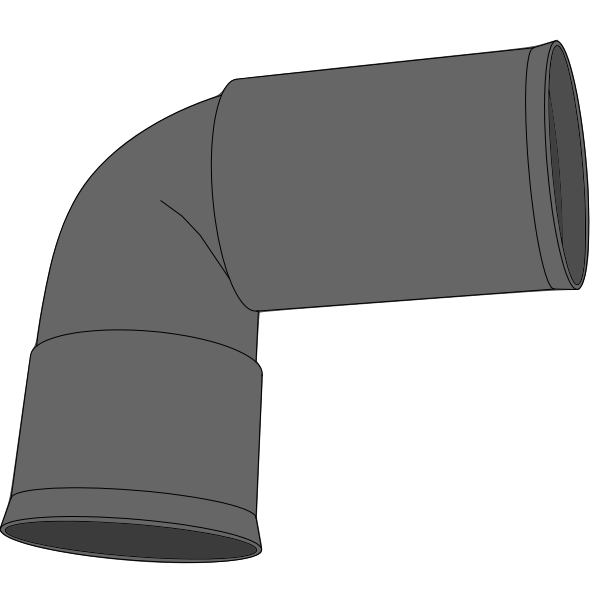 Coude à 2 manchons PEHD SDR33 Ø40/32