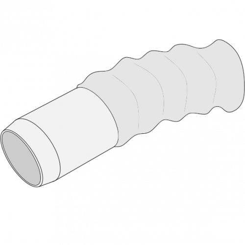 Coude flexible HDPE court 0-45° qualité C+S Ø100/112