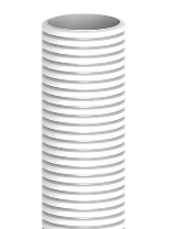 Couronne annelée HDPE AIRcor 450N blanche Ø90/73 Lg50m