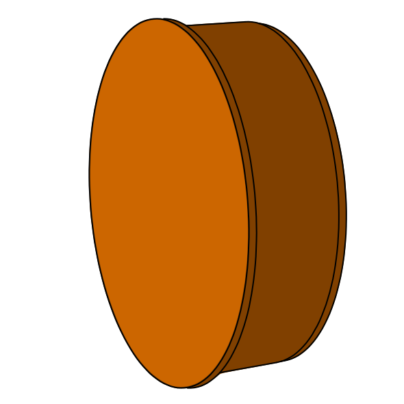 Bouchon PVC intérieur pour extrémité tube lisse Ø110