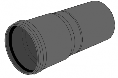 Manchon de transition PEPC Plastitech Ø112/125