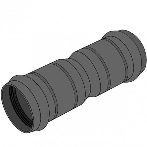 Manchon double PEPC Ø100/112