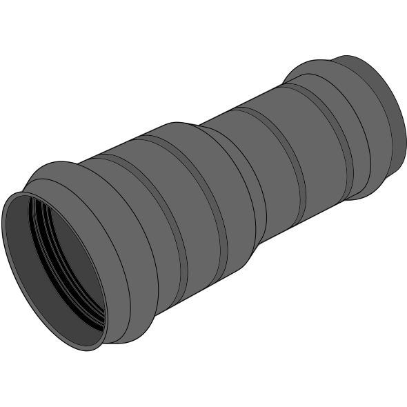 Réduction manchonnée PEPC Ø132/72