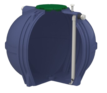 Cuve de rétention pour effluents divers, couleur violette