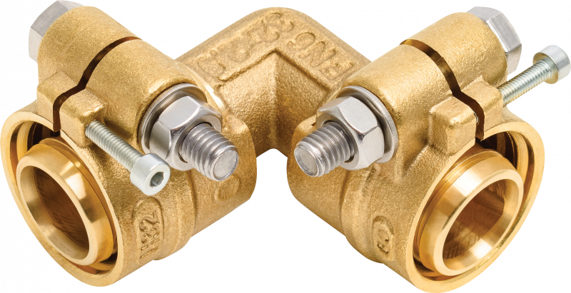 Raccord Chauffage coudé 90° pour PERxPER SDR11 110x110