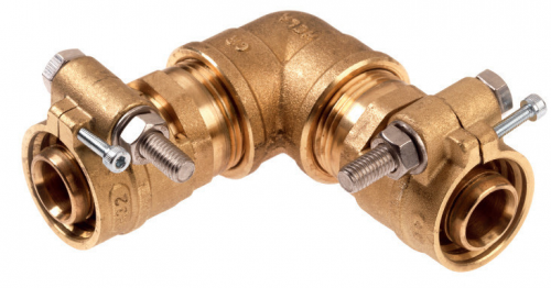 Raccord Chauffage coudé 90° pour PERxPER SDR11 125x125