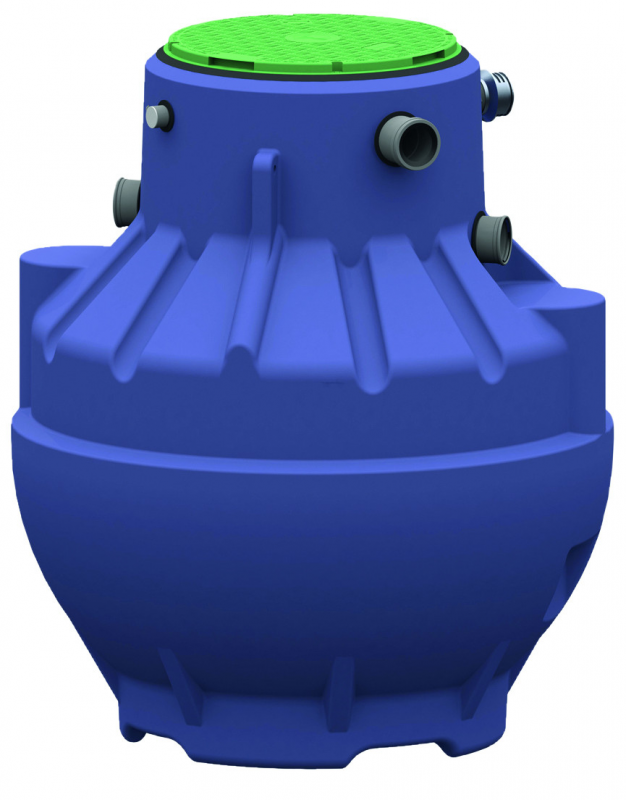 Séparateur de graisses PE renforcé Débit 1,5 l/s