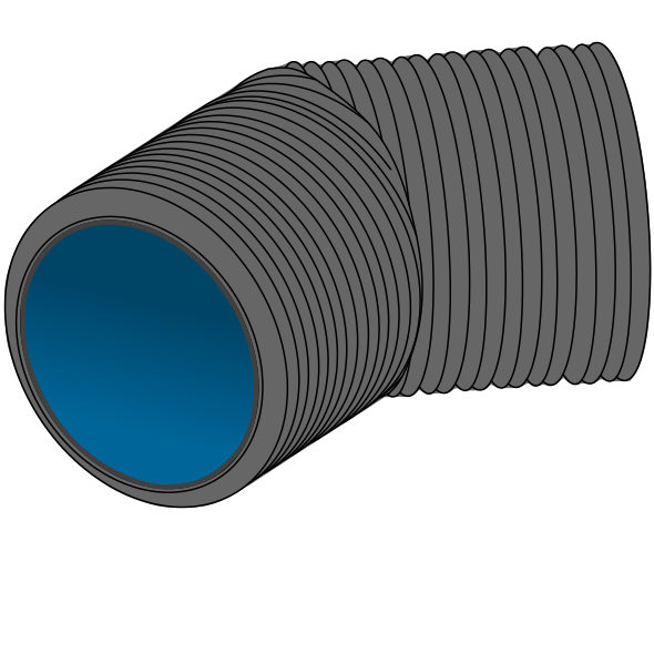 Raccords ventilation PE-HD