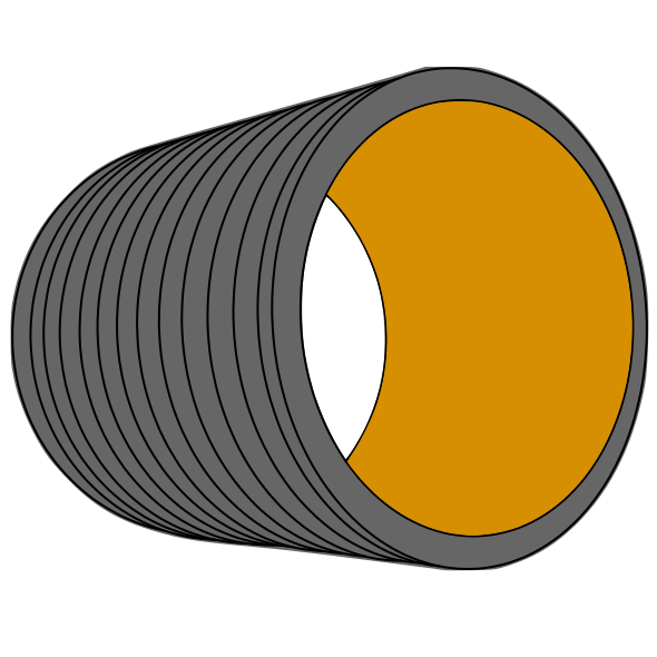 Tube PP annelé HYDRO16