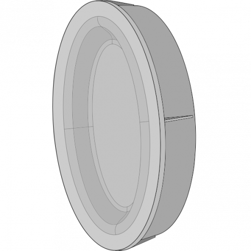 Fond PPs pré-manchonné Ø110