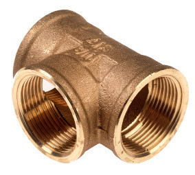 Raccord en Té PN16 Raccordement F+F+F - filetage 1 1/4